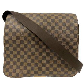 LOUIS VUITTON N45258 バスティーユ ダミエ エベヌ 肩掛け 斜め掛け ショルダー バッグ ブランド ルイヴィトン レディース メンズ □□USED-B