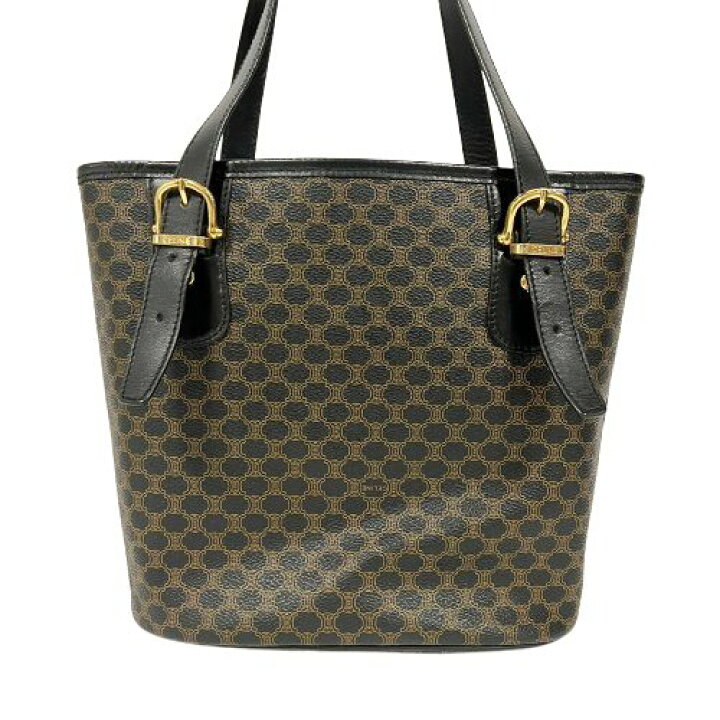 楽天市場】CELINE セリーヌ MC97/2 ハンドバッグ マカダム柄 ブラック 