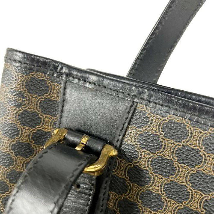 楽天市場】CELINE セリーヌ MC97/2 ハンドバッグ マカダム柄 ブラック 