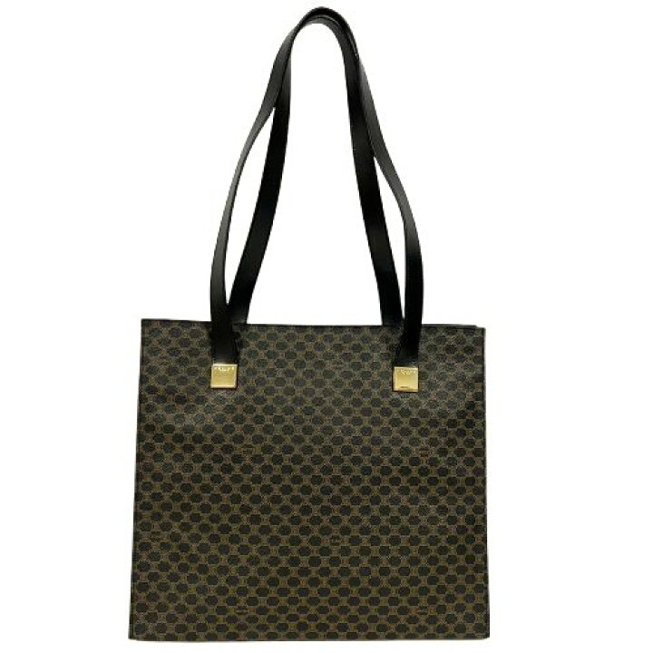楽天市場】CELINE セリーヌ MC98/2 トートバッグ マカダム柄 ブラック 