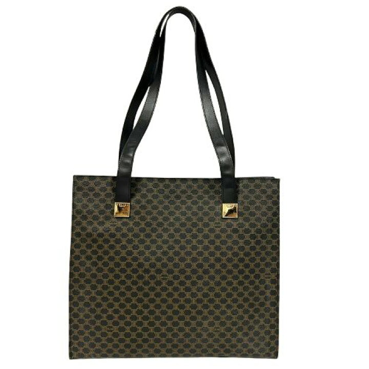 楽天市場】CELINE セリーヌ MC98/2 トートバッグ マカダム柄 ブラック 