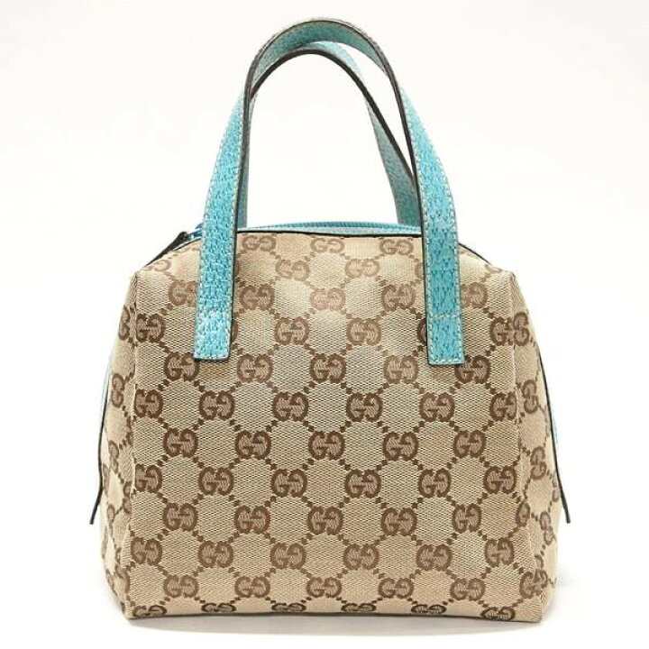 楽天市場】【中古】GUCCI 124542 2888 GGキャンバス ハンドバッグ 