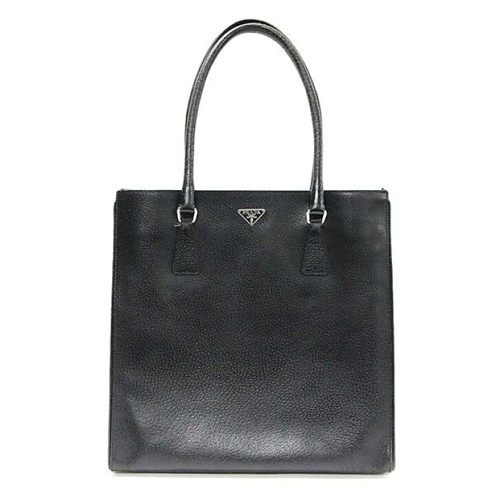 楽天市場】【中古】PRADA BR0394 CINGHIALE SPORT NERO レザー トート 