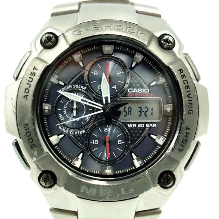 楽天市場】【中古】CASIO MRG-7000DJ-1AJF G-SHOCK MR-G タフソーラー 