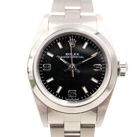 【中古】ROLEX 76080 オイスターパーペチュアル 機械式自動巻き K番 2001年頃 ロレックス レディース ブランド 腕時計 USED-A wtc●