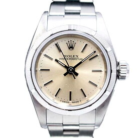 【中古】ROLEX 67230 オイスターパーペチュアル 機械式自動巻き W番 1996年頃 ロレックス レディース ブランド 腕時計 USED-A wtc●