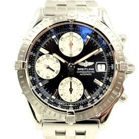 【中古】BREITLING A13352 クロノマット 機械式自動巻き 100m防水 日付表示 クロノグラフ タキメーター ブライトリング メンズ ブランド 腕時計 USED-B wtc●