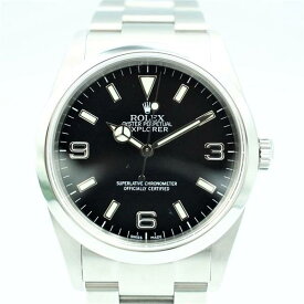 【中古】ROLEX 114270 エクスプローラー 機械式自動巻き Y番 2002年頃 ロレックス メンズ ブランド 腕時計 USED-SA wtc●