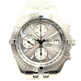 【中古】BREITLING A13355 クロスウィンド 機械式自動巻き 100m防水 日付表示 クロノグラフ タキメーター ブライトリング メンズ ブランド 腕時計 USED-SA wtc●