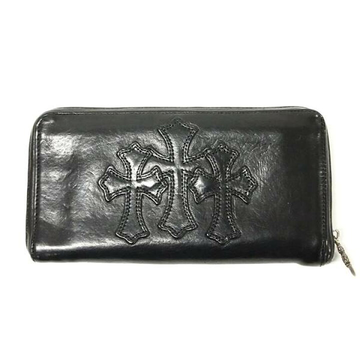 楽天市場】【中古】Chrome Hearts セメタリークロス 長財布 2246-304  
