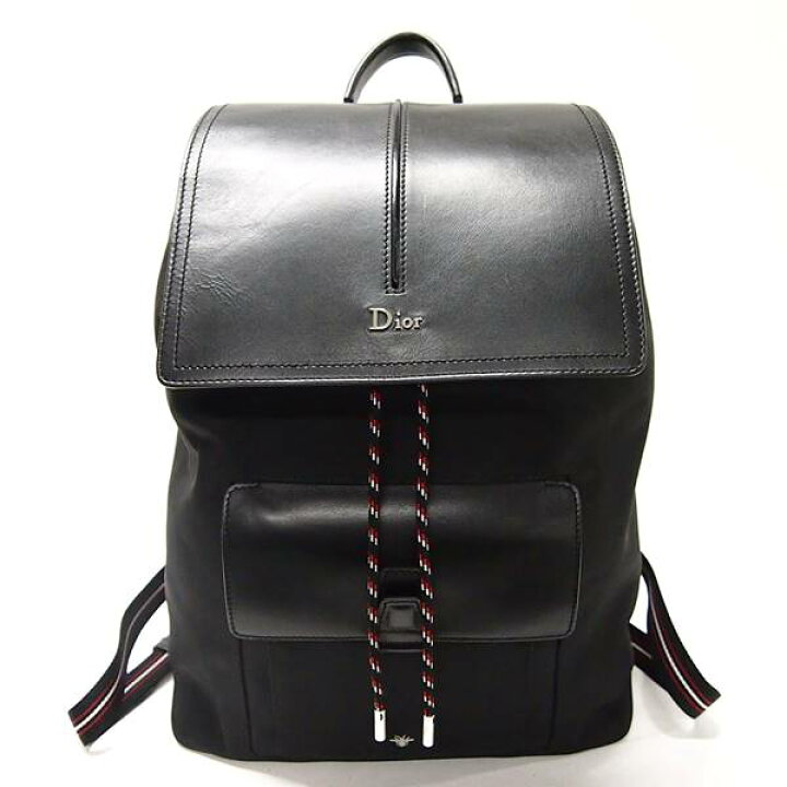 楽天市場】【中古】DIOR HOMME 1MOBA062XVO レザー 切替 ナイロン 