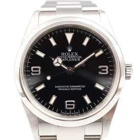 【中古】ROLEX 114270 エクスプローラー 機械式自動巻き フルコマ M番 2008年頃 ロレックス メンズ ブランド 腕時計 USED-SA wtc●