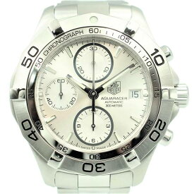 【中古】TAG HEUER CAF2111 アクアレーサー 機械式自動巻き 300m防水 日付表示 クロノグラフ タグホイヤー メンズ ブランド 腕時計 USED-A wtc●