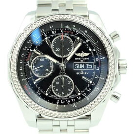 【中古】BREITLING A13362 ベントレー GT 機械式自動巻き 100m防水 日付曜日表示 クロノグラフ ブライトリング メンズ ブランド 腕時計 USED-SA wtc●