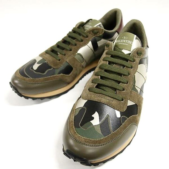 楽天市場】【中古】VALENTINO LY2S0723 カモフラージュ ローカット  