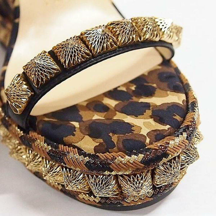 楽天市場】【中古】CHRISTIAN LOUBOUTIN 1200133 ウェッジソール  