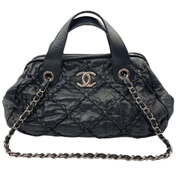 楽天市場】【中古・ギャランティカード】CHANEL ウルトラステッチ 2way 