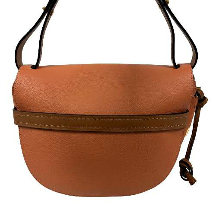 楽天市場】【中古】LOEWE ゲートバッグ スモール オレンジ系 ブラウン 