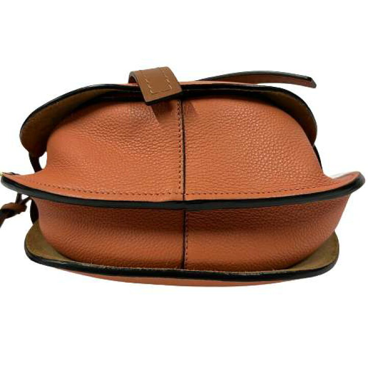 楽天市場】【中古】LOEWE ゲートバッグ スモール オレンジ系 ブラウン 