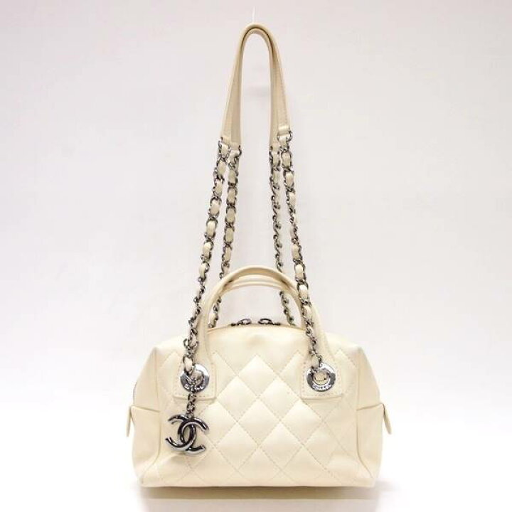 楽天市場】【中古】CHANEL A93970 2way ダブル チェーン ミニ 