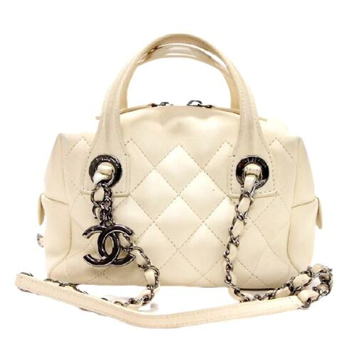 楽天市場】【中古】CHANEL A93970 2way ダブル チェーン ミニ  