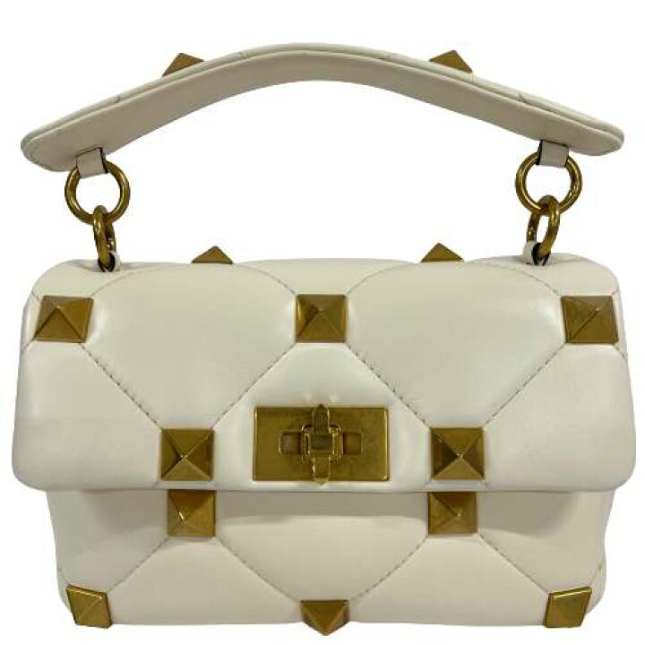 楽天市場】【中古】Valentino ローマンスタッズ ナッパレザー  