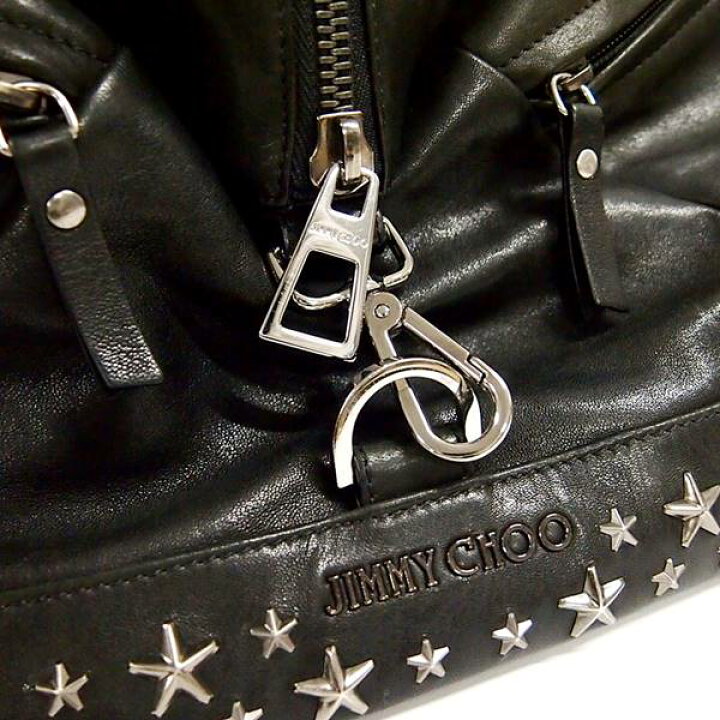 楽天市場】【中古】JIMMY CHOO FITZROY/S Gunmetal スター スタッズ 