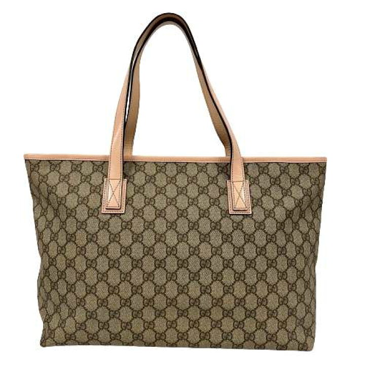 楽天市場】GUCCI グッチ 211137 GGスプリーム トートバッグ ピンク 