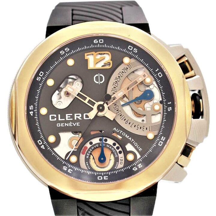 楽天市場】【中古】CLERC ODY312 オデッセイ 機械式自動巻き 100m防水  