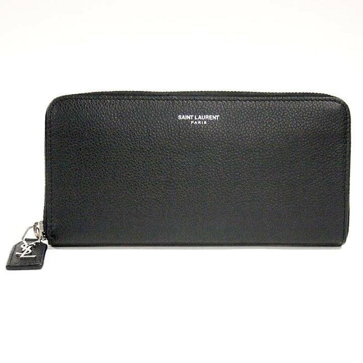 楽天市場】【中古】SAINT LAURENT PARIS 414680 B680N 1000 クラシック  