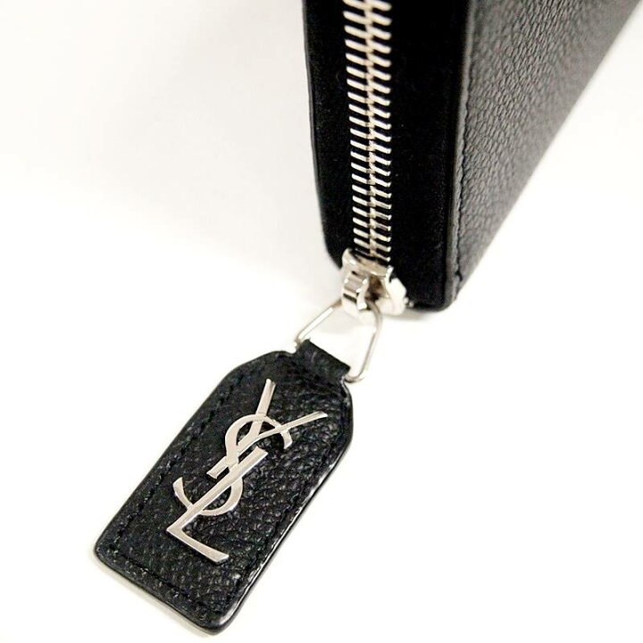 楽天市場】【中古】SAINT LAURENT PARIS 414680 B680N 1000 クラシック 