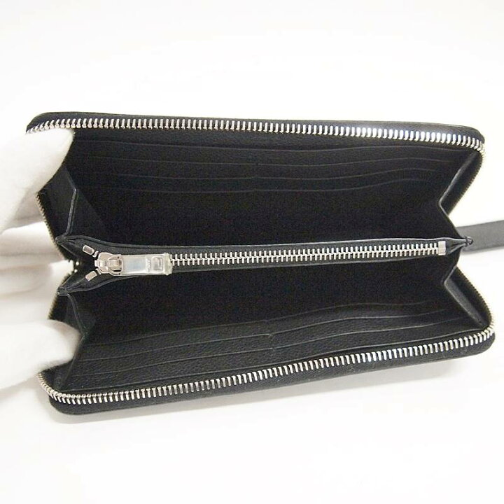 楽天市場】【中古】SAINT LAURENT PARIS 414680 B680N 1000 クラシック 