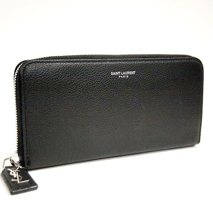 楽天市場】【中古】SAINT LAURENT PARIS 414680 B680N 1000 クラシック  