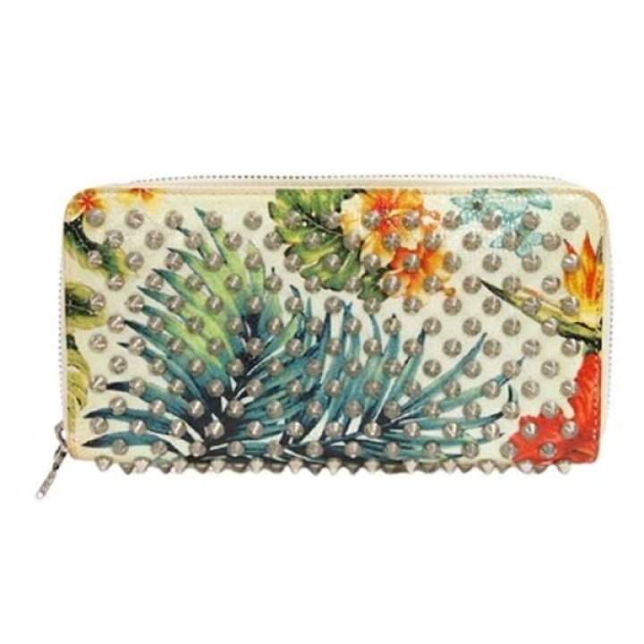 楽天市場】【中古】CHRISTIAN LOUBOUTIN 1165145 W PANETTONE WALLET  