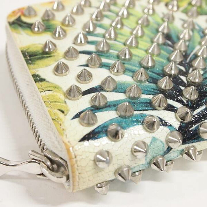 楽天市場】【中古】CHRISTIAN LOUBOUTIN 1165145 W PANETTONE WALLET 