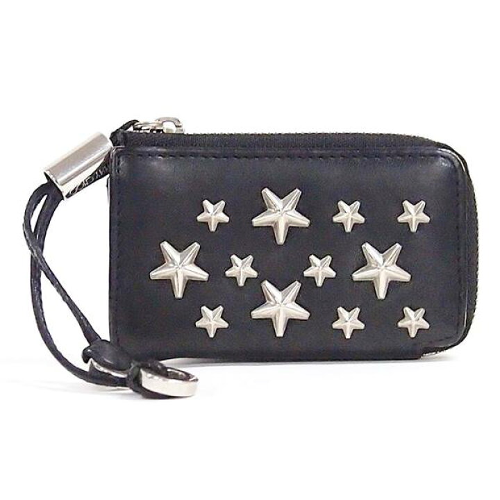 楽天市場】【中古】JIMMY CHOO スタースタッズ L字 ファスナー コイン  