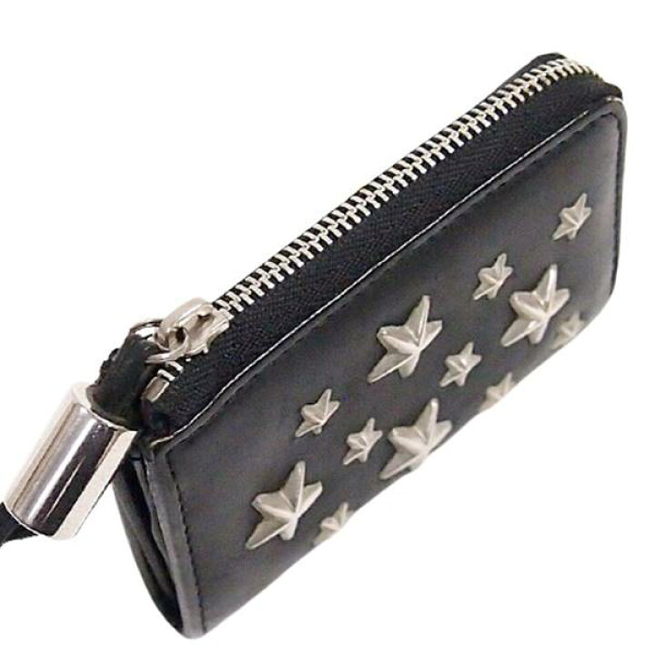楽天市場】【中古】JIMMY CHOO スタースタッズ L字 ファスナー コイン  
