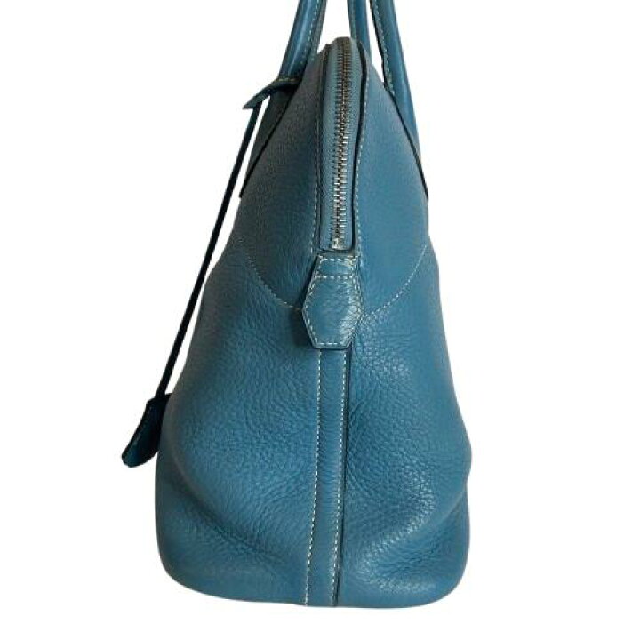 楽天市場】HERMES エルメス ボリード 35 トリヨン クレマンス ブルー 
