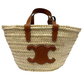 CELINE セリーヌ 113832EFA.04LU ティーン CELINE クラシック パニエ ハンドバッグ トリオンフ □□USED-A