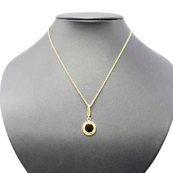 楽天市場】BVLGARI ブルガリ・ブルガリ オニキスペンダントトップ 