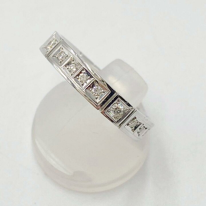 楽天市場】SJX エスジェーエックス ダイヤモンドリング D0.28ct 750WG 