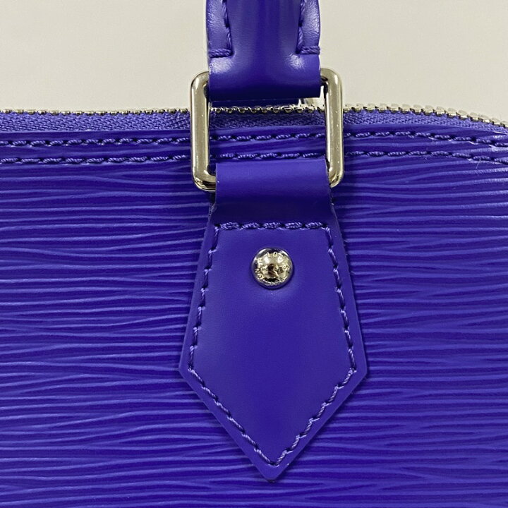 楽天市場】LOUIS VUITTON M4062G エピ アルマGM パープル ハンドバッグ  