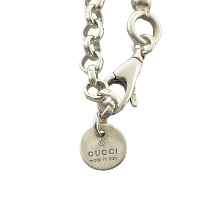 楽天市場】GUCCI 479219 インターロッキングG シルバー ネックレス 