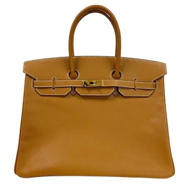 楽天市場】HERMES エルメス バーキン35 ゴールド ゴールド金具 
