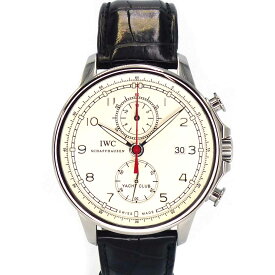 インターナショナルウォッチカンパニー Iwc IW390206 ポルトギーゼ ヨットクラブ ホワイト □□USED-A