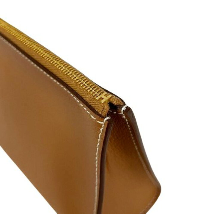 楽天市場】HERMES ジップアンゴー シェーヌダンクル PM ポーチ B刻印 