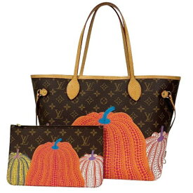 LOUIS VUITTON ルイヴィトン M46468 ネヴァーフルMM 草間彌生 LV×YK トートバッグ クサマヤヨイ パンプキン □□USED-A