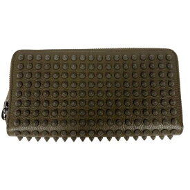 Christian Louboutin クリスチャンルブタン 1165044 パネトーネ ラウンドファスナー 長財布 □□ USED-S