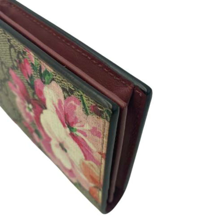 楽天市場】GUCCI グッチ 410088 GGブルームス 札入れ付き カードケース 