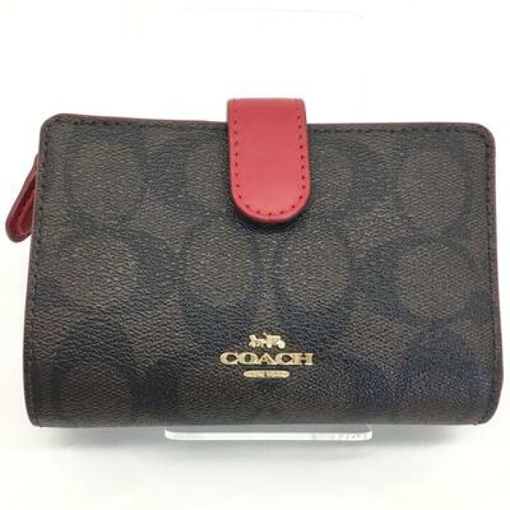 楽天市場】COACH【コーチ】L字ファスナー二つ折り財布 F23553 